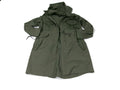 Simply Vera Womens Olive Green Hooded  Utility Military Jacket Size S Small
