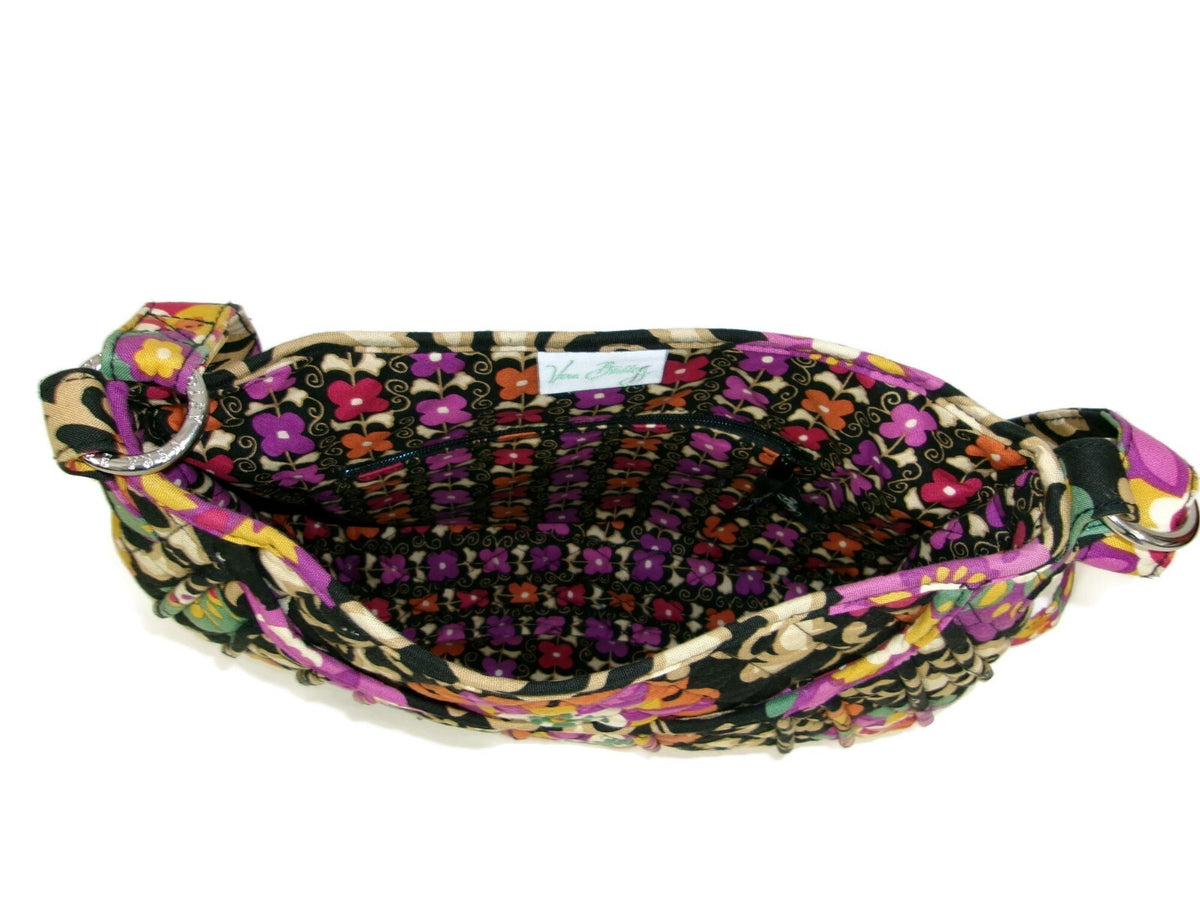 Vera Bradley Suzani Multi Colored Quilted Large  Womens Bag Purse Handbag 13"