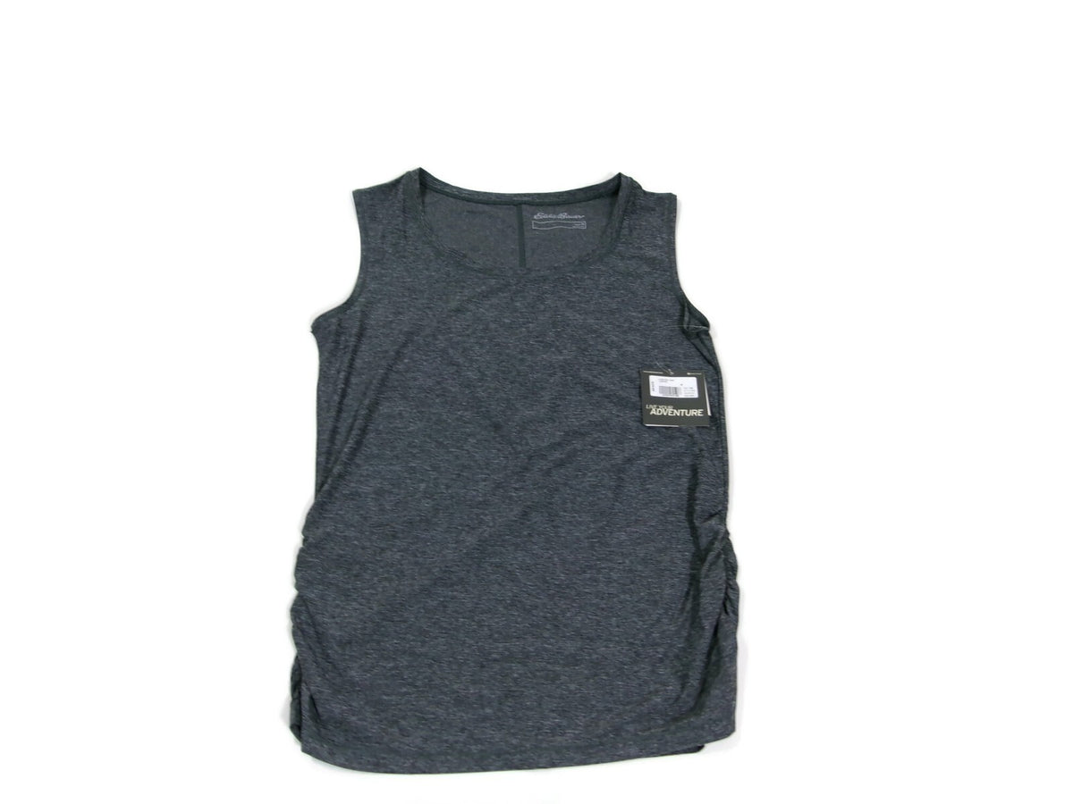 Eddie Bauer Womens Grey Heather Athletic Tank Top Shirt Size M Medium New w/Tag