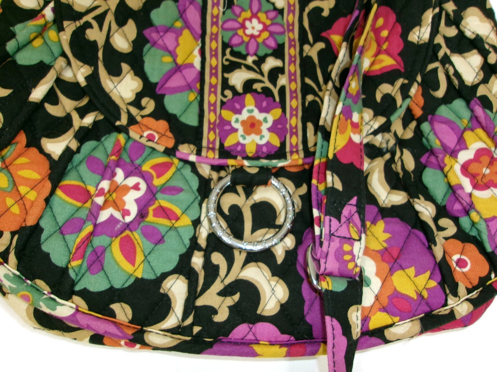 Vera Bradley Suzani Multi Colored Quilted Large  Womens Bag Purse Handbag 13"