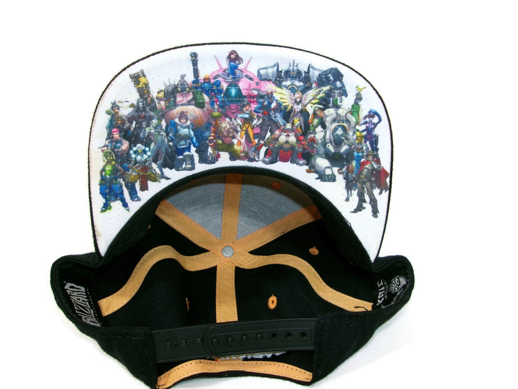 Jinx Overwatch Blizzard Entertainment  Mens Snapback Baseball Hat Cap Gaming