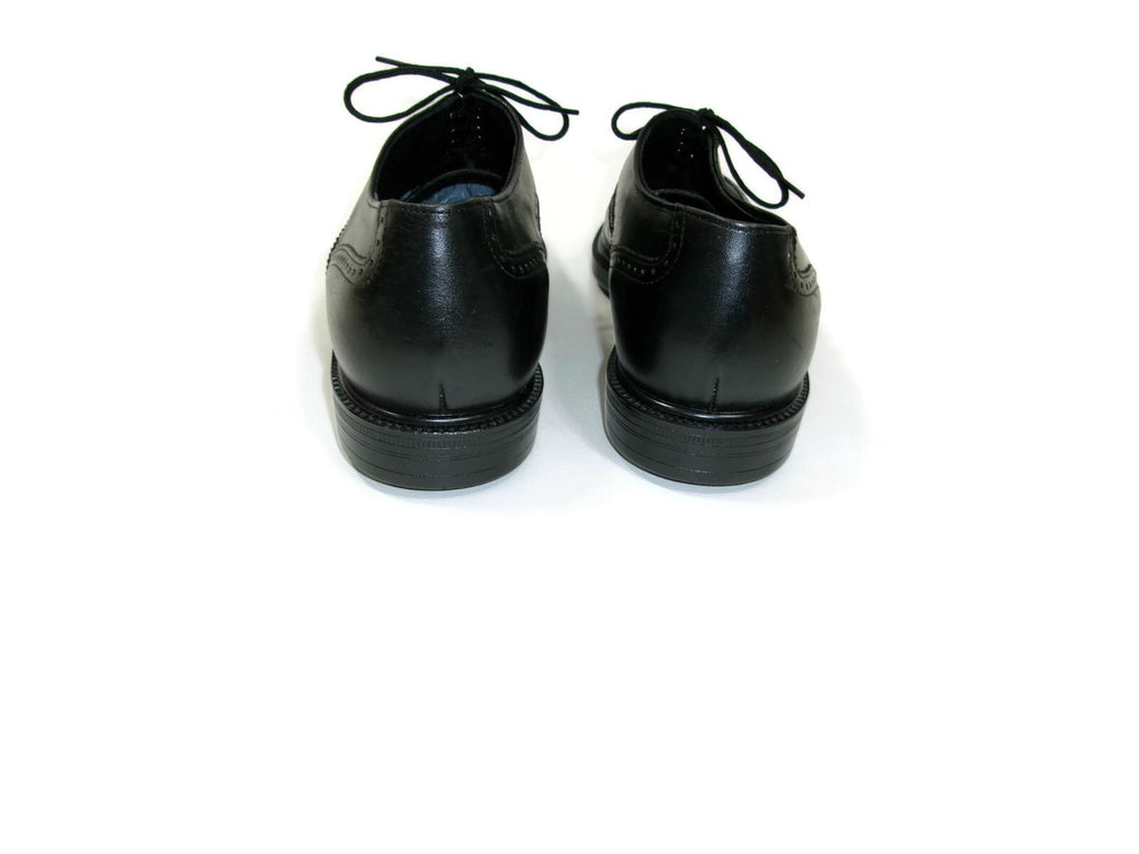 Hush Puppies Bounce Mens Black Leather Wingtip Oxfords Dress Shoes Size 7 M