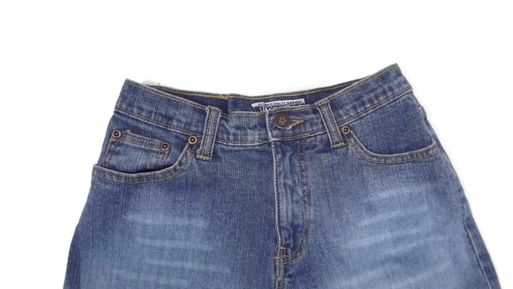 LIMITED TOO Pre Teen Girls Distressed Prewashed Denim Jean Shorts Size 12 Slim