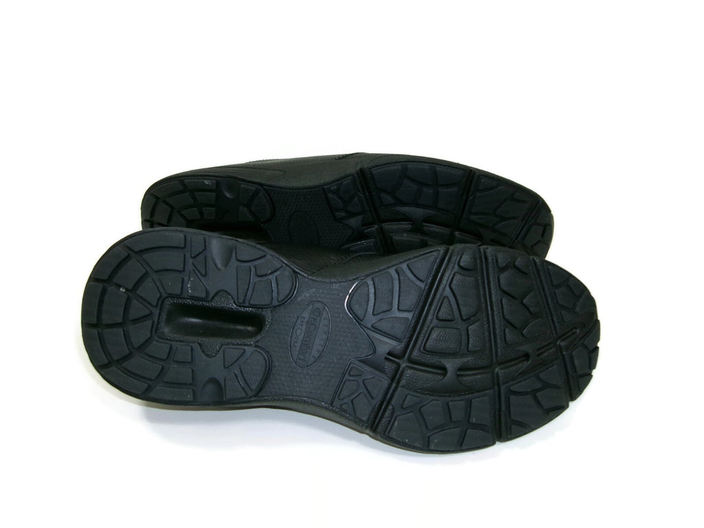 Dr. Comfort Roger  Mens  Orthopedic Black Leather Shoes Midnight Size 14 M