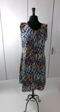 attention Womens Pretty Colorful Spring Summer Dress Size M Medium
