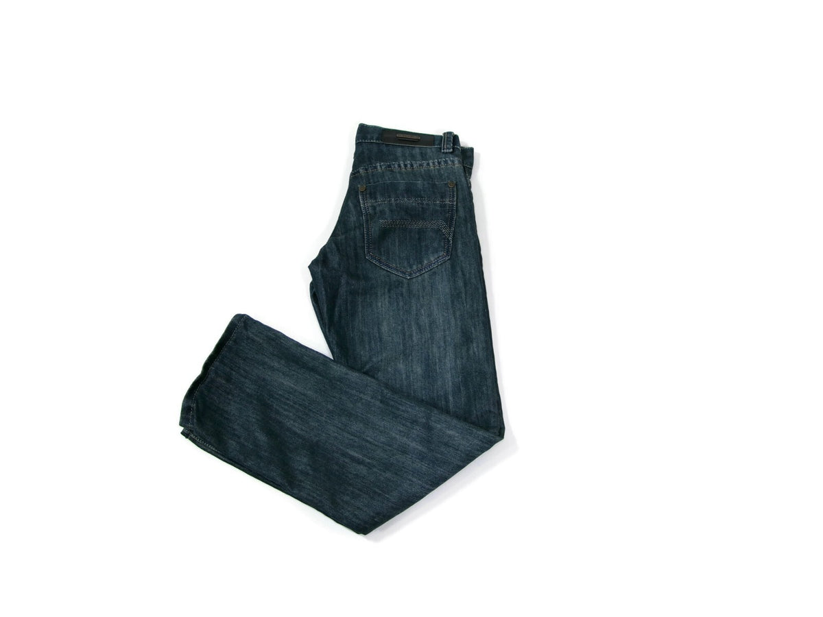 Rebel Jeans Co. Pre Teen Boys Stylish Distressed Denim Jeans Pants Size 10