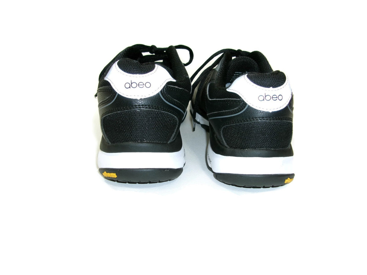 Abeo Pro System Mens Black Orthotic Sneakers Walking Shoes Size 10 W Wide