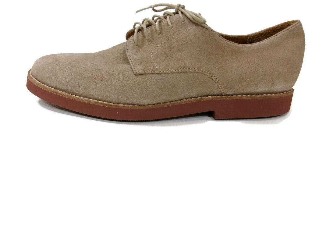 J. Crew Mens Amputee ONE SINGLE LEFT SHOE ONLY Taupe Beige Suede Oxford Size 12