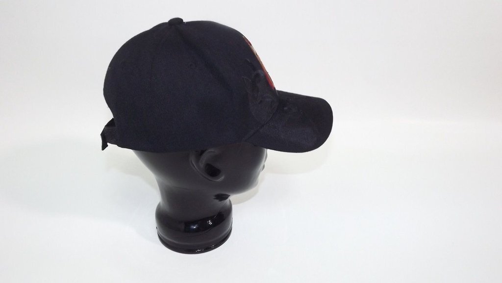 beautiful Embroidered  Horse Design Mens Womens BLACK Baseball Cap Hat One Size