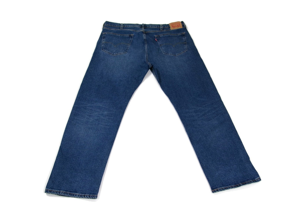 Levis Mens Denim Jean Pants Size 40 X 30 Original Riveted Relaxed Distressed