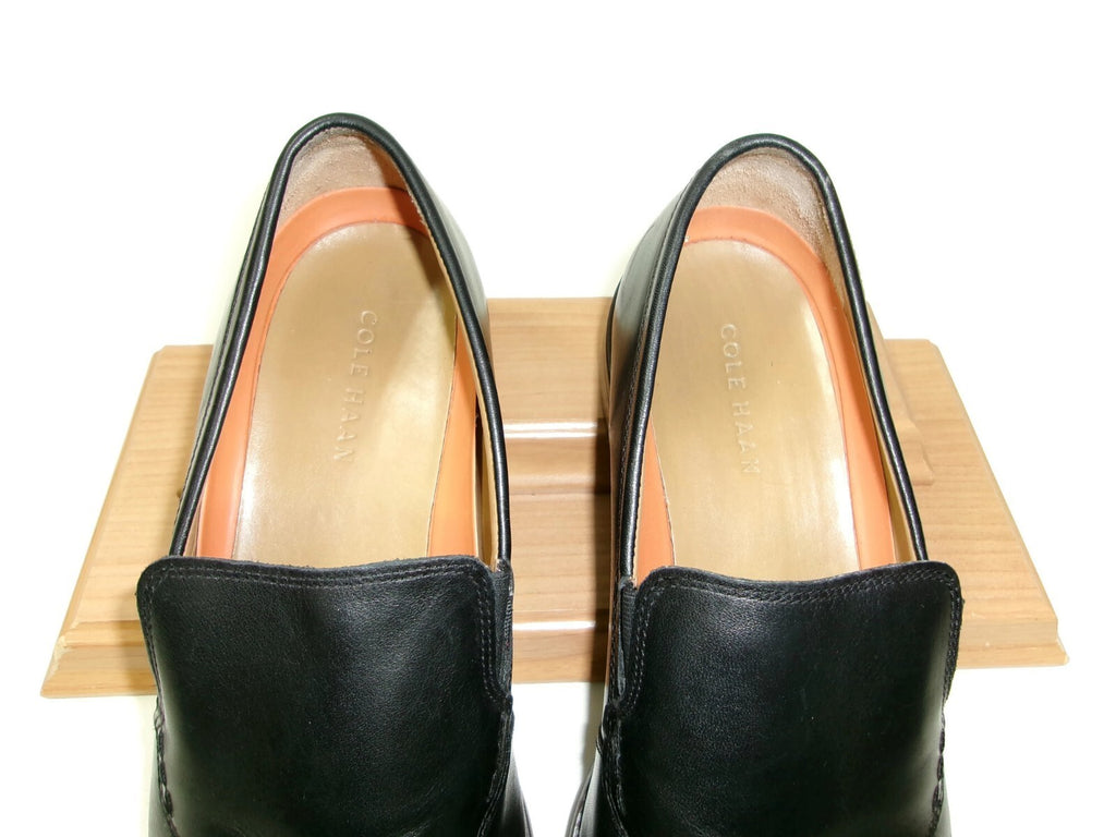 Cole Haan Mens Black Leather Slip On Loafers Shoes Size 11 M