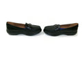Dr. Comfort Womens Black Leather Mallory Diabetic Foot Comfort Shoes Size 9.5 W
