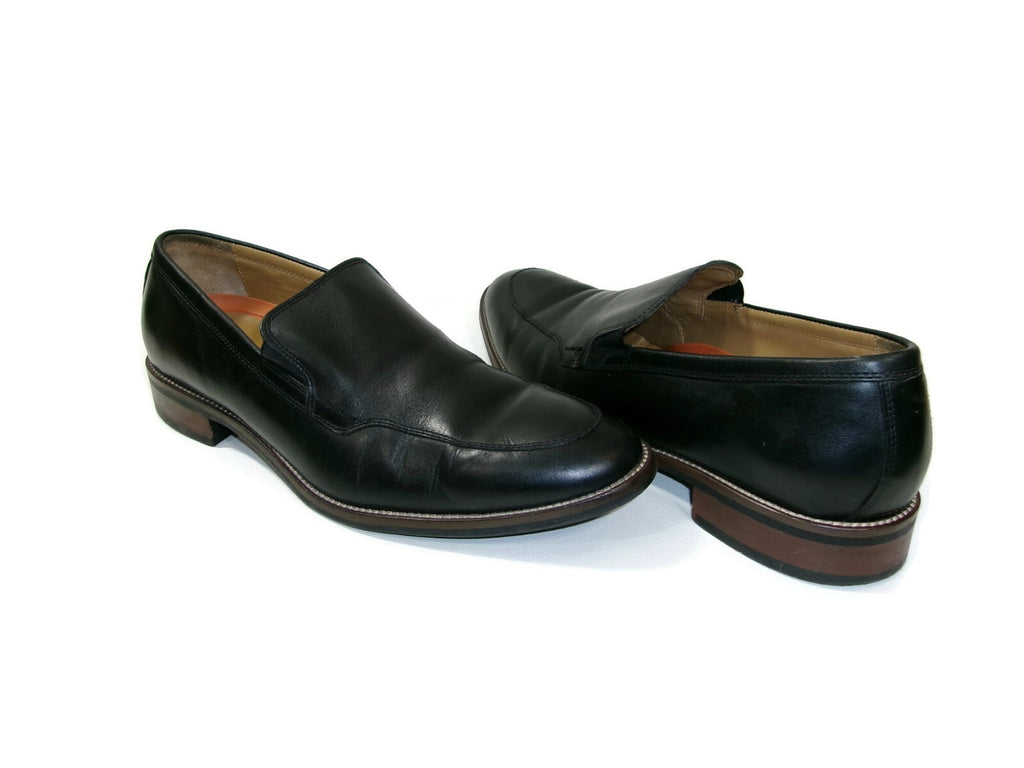 Cole Haan Mens Black Leather Slip On Loafers Shoes Size 11 M