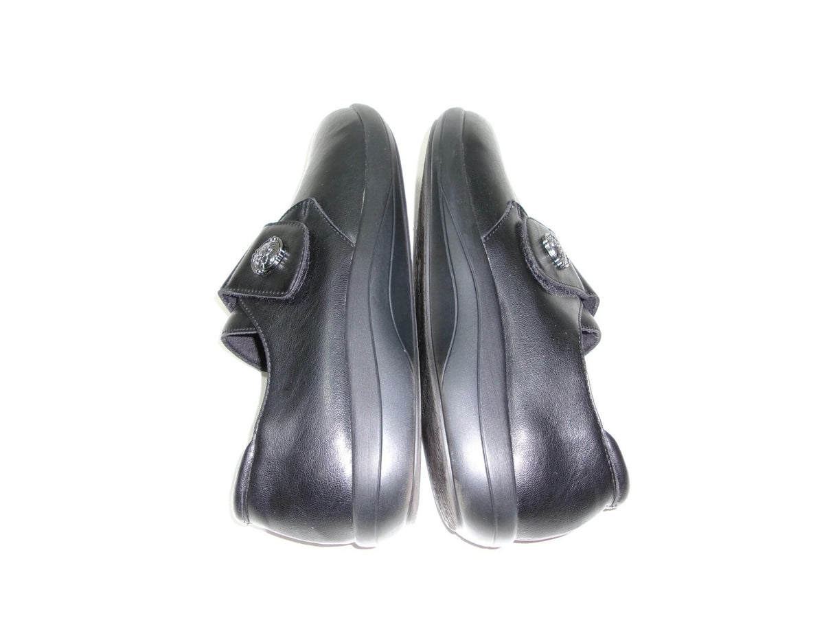 Alegria Black Spring Monk Strap Slip On Clogs Shoes Size US 9 /9.5  EU 40
