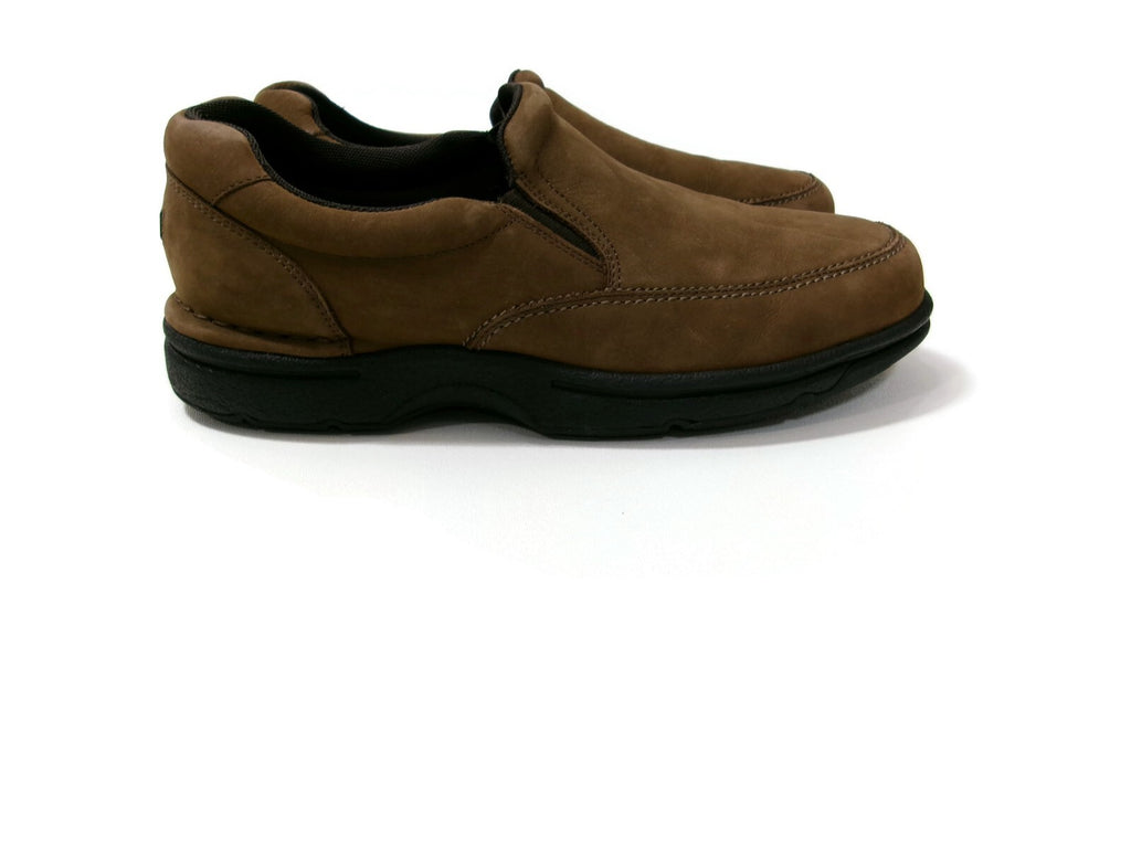 Rockport  Classic Mens Light Brown Leather Loafers  Comfort Shoes Size 8 W