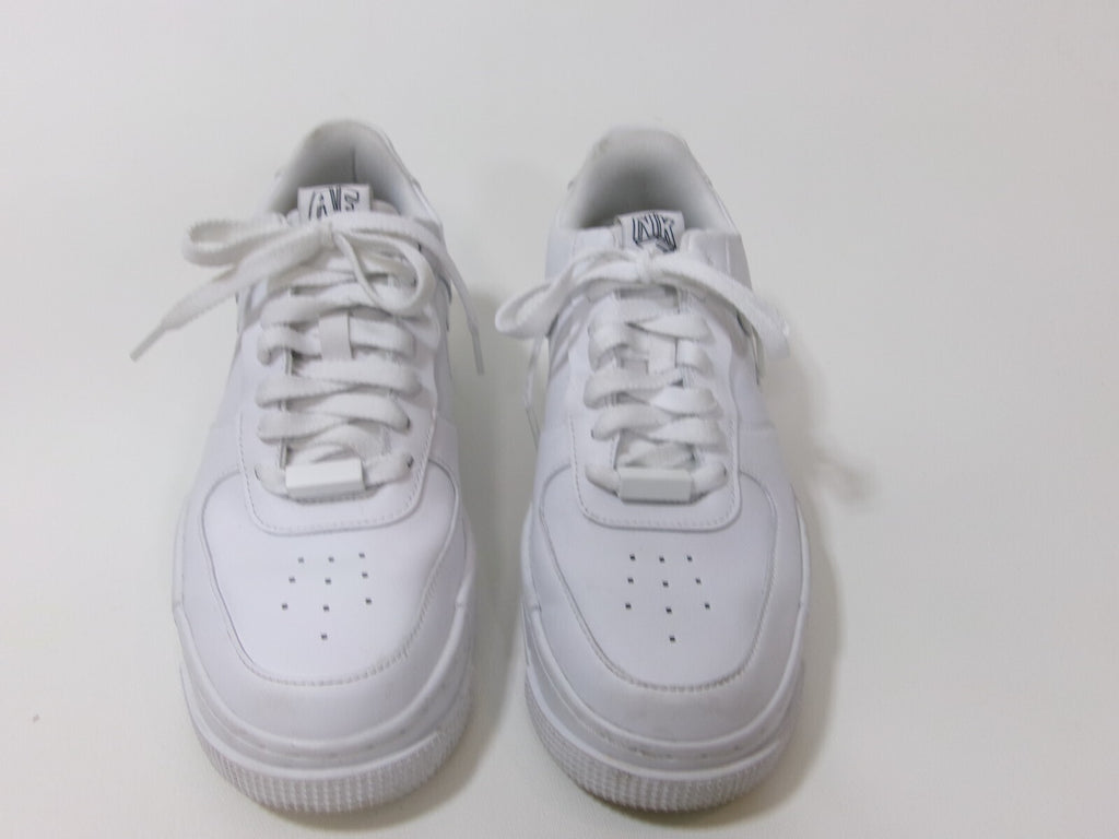 Womens Nike AirForce 1 AF1 Pixel Tripple White-BLACK-SAIL WOMENS US SIZE 8.5