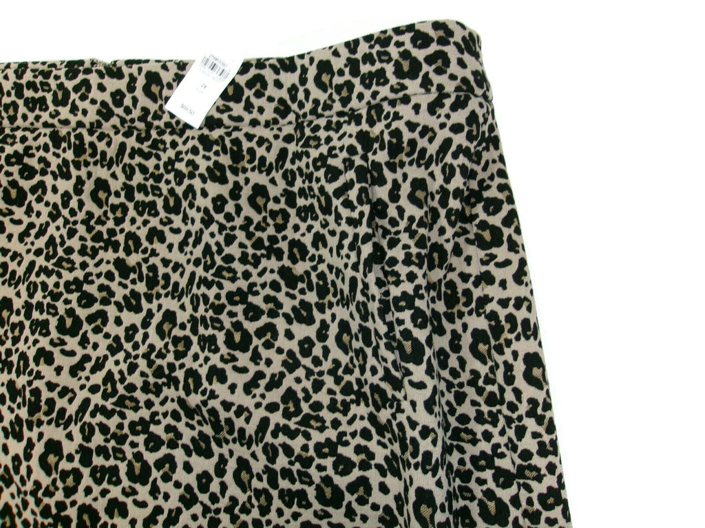 Loft Womens Career Work Skirt Plus Size 24 Beautiful Leopard Print RT. 69.50 New
