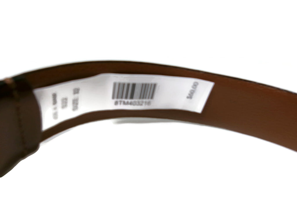Jos A Bank Mens Brown Genuine Leather Dress Belt Handmade in ITALY Size 32