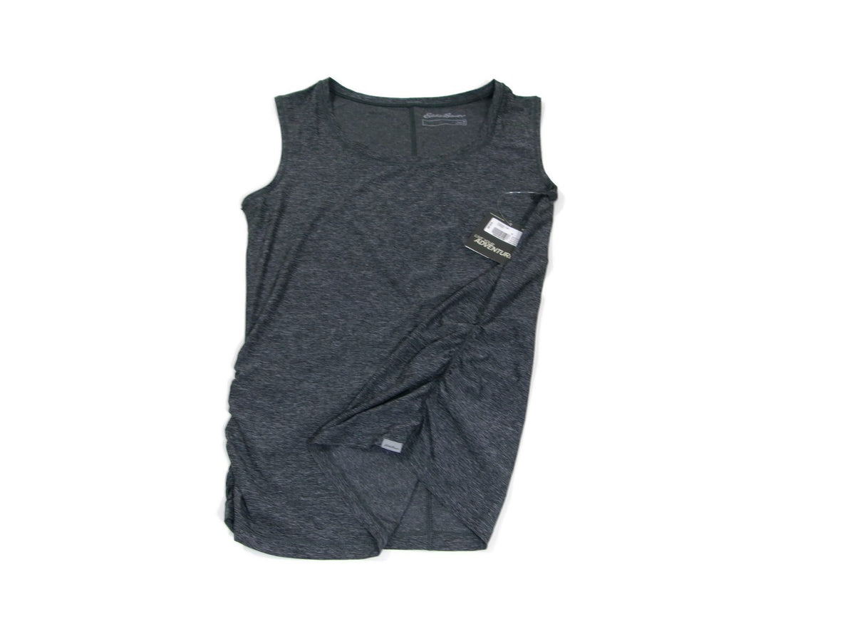 Eddie Bauer Womens Grey Heather Athletic Tank Top Shirt Size M Medium New w/Tag