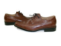Stacy Adams Mens Tan Brown Lace Up Leather Dress or Casual Shoes Size 11 W