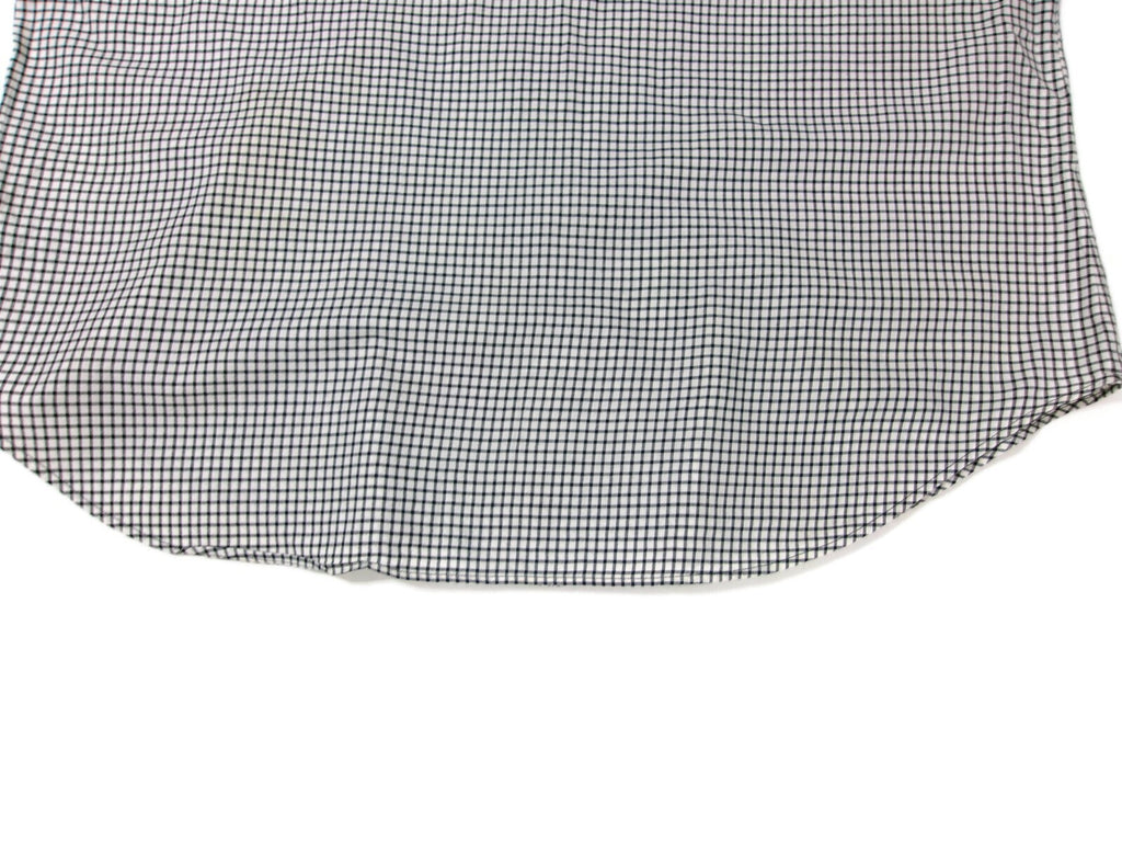 Mens Polo Ralph Lauren Shirt Size L Large Black Cream  Gingham Estate Sport