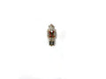 Womens Gold-Tone Crystal Nutcracker Christmas Holiday Pin Brooch NEW