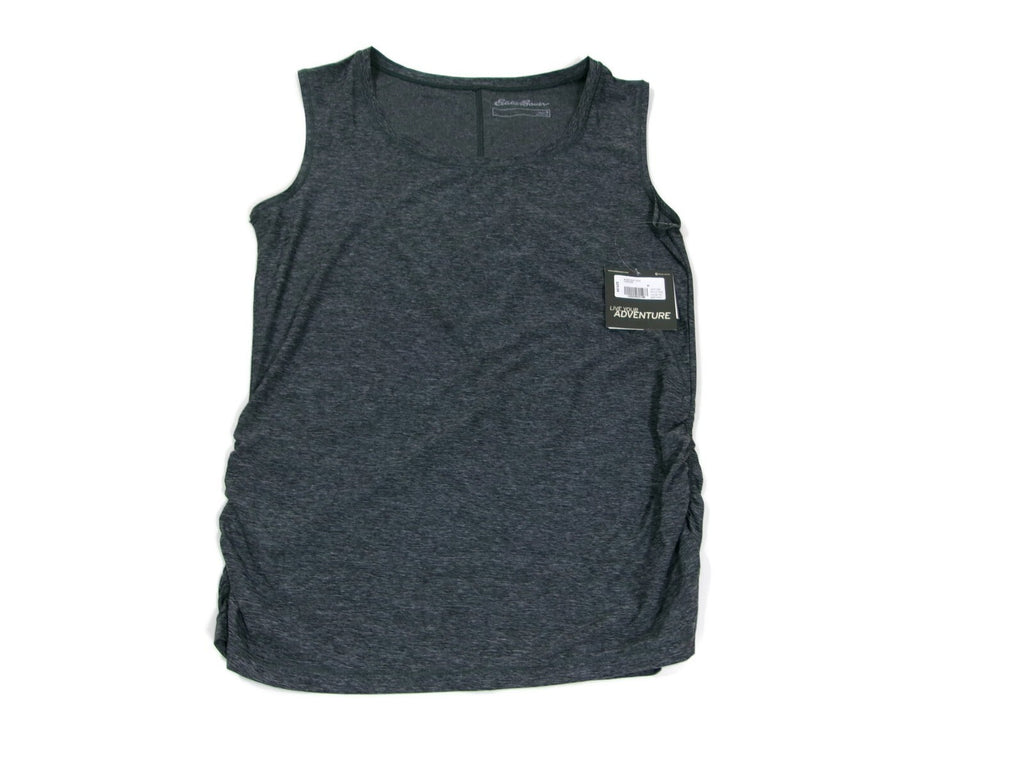 Eddie Bauer Womens Grey Heather Athletic Tank Top Shirt Size M Medium New w/Tag