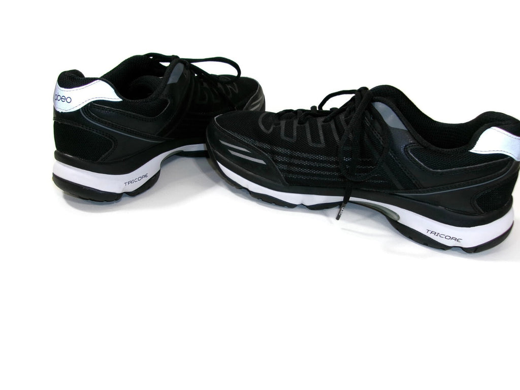 Abeo Pro System Mens Black Orthotic Sneakers Walking Shoes Size 10 W Wide