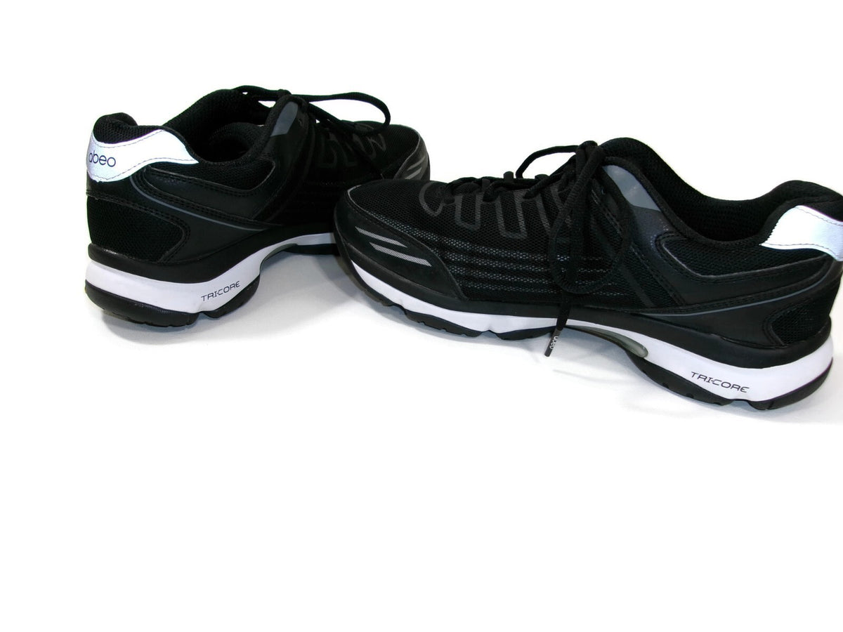 Abeo Pro System Mens Black Orthotic Sneakers Walking Shoes Size 10 W Wide