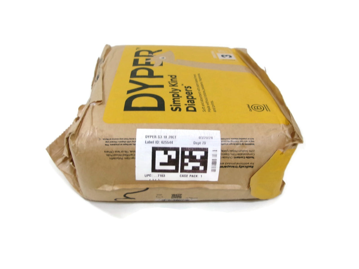 Dyper Simply Kind Disposable Infant Diapers Size 3 (Medium) 28 Count Plant Based