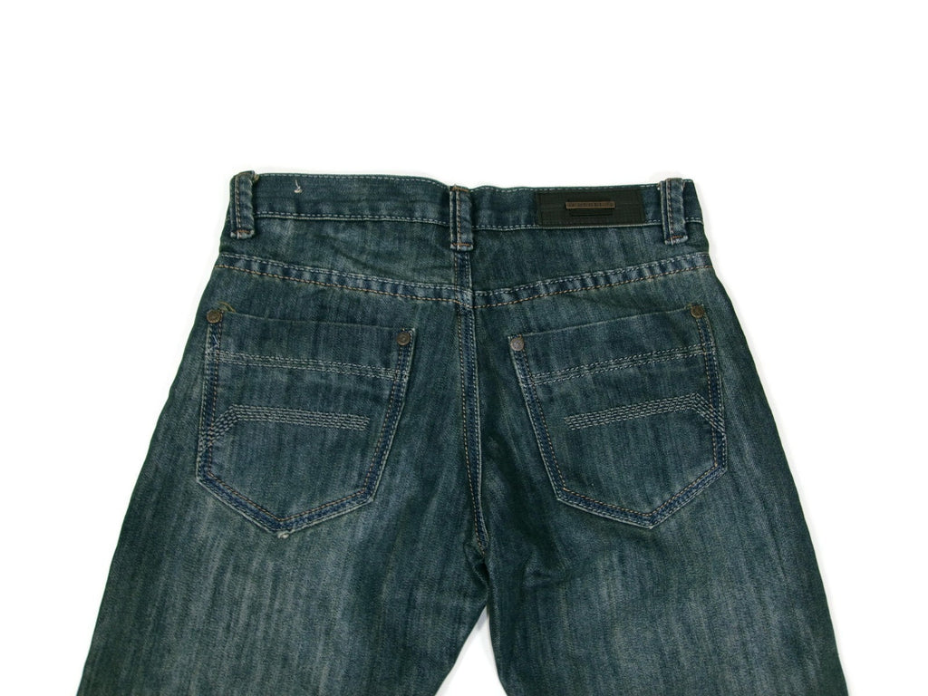 Rebel Jeans Co. Pre Teen Boys Stylish Distressed Denim Jeans Pants Size 10