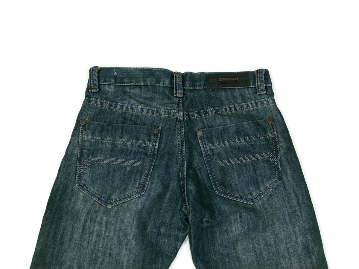 Rebel Jeans Co. Pre Teen Boys Stylish Distressed Denim Jeans Pants Size 10