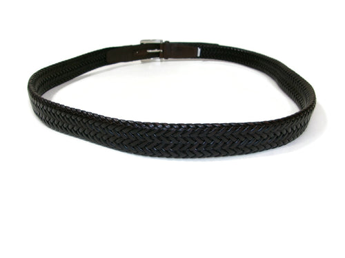 Brown Handcrafted Bonded Leather Mens Casual to Dress Belt Size 50 Silver Buckle