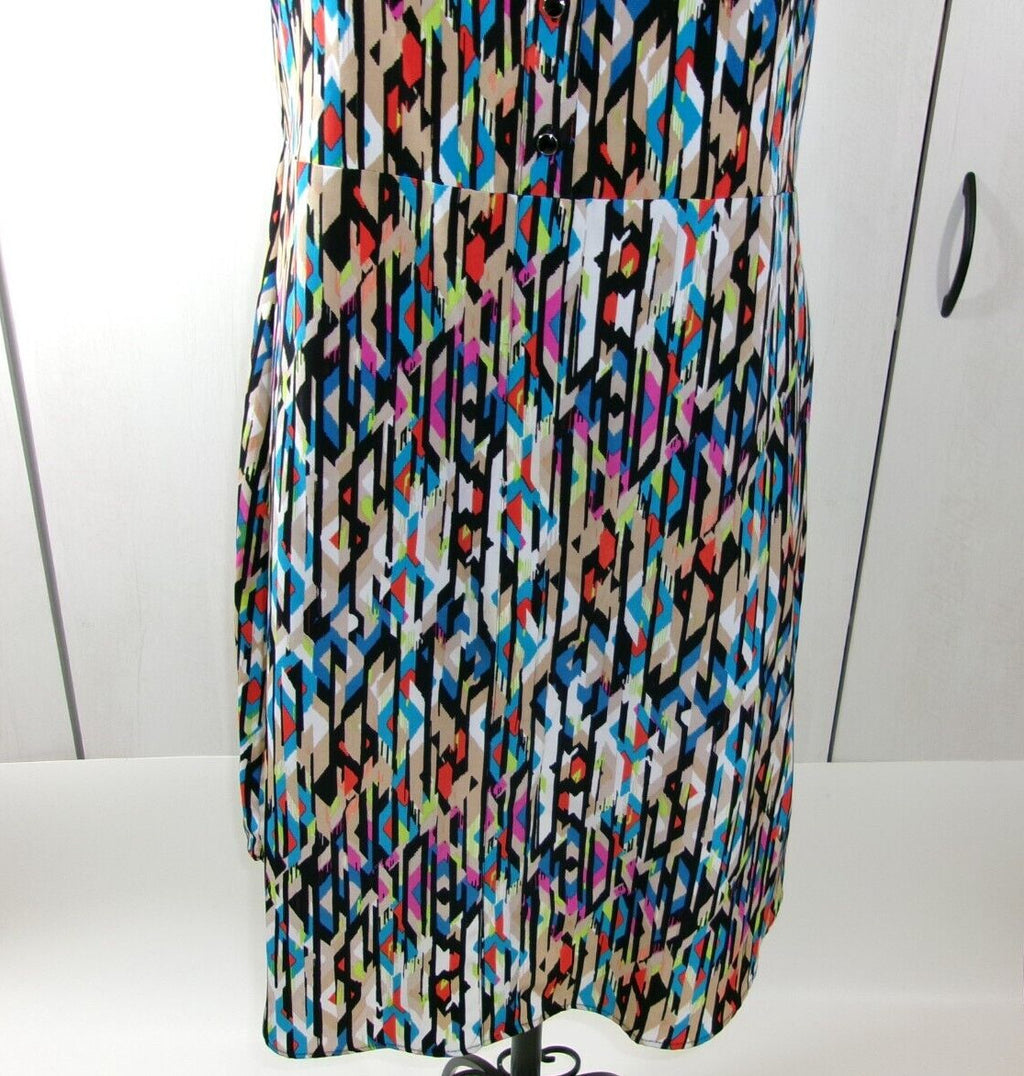 attention Womens Pretty Colorful Spring Summer Dress Size M Medium