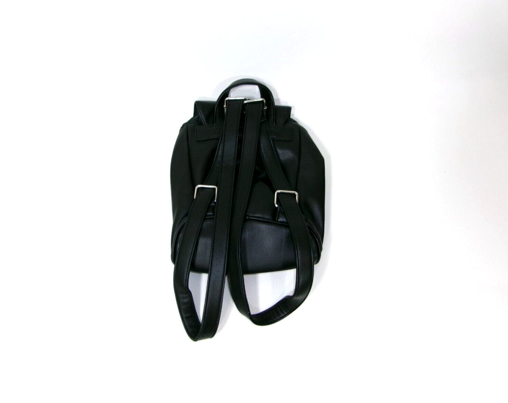 Wild Fable Womens Mini Drawstring Backpack Handbag Purse Black w/ Pockets