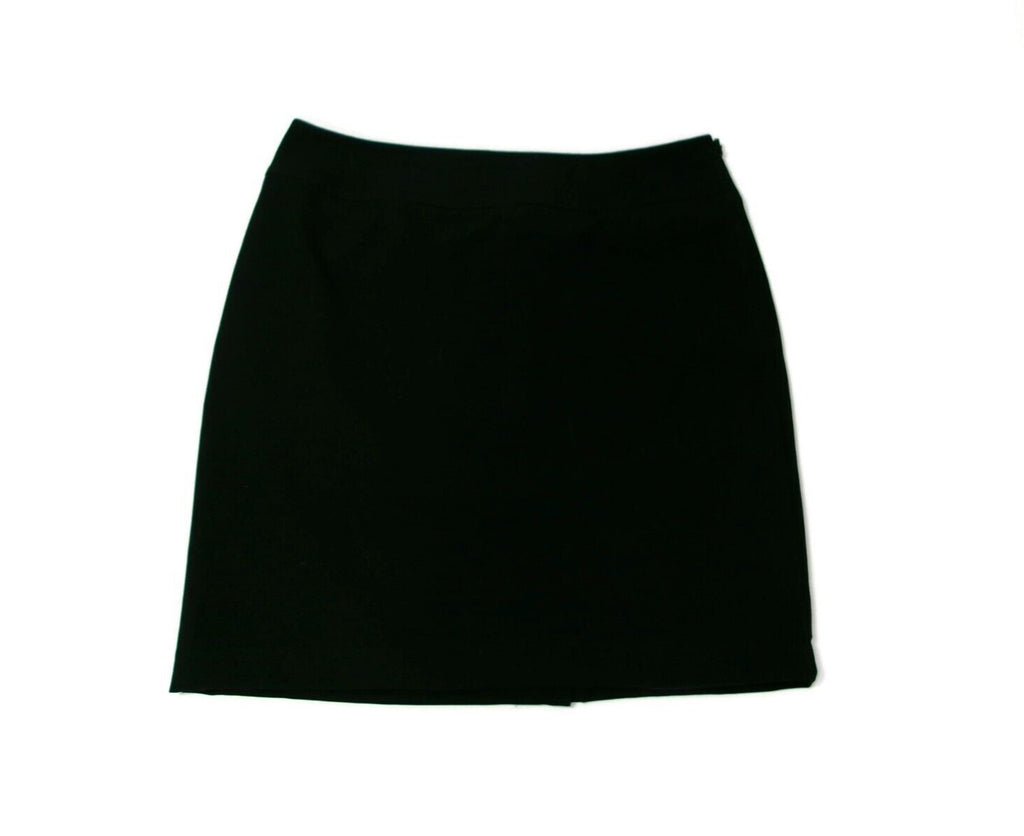 Womens 212 Collection Career Black Lined Business Skirt Size 14 P 14 Petite 14P