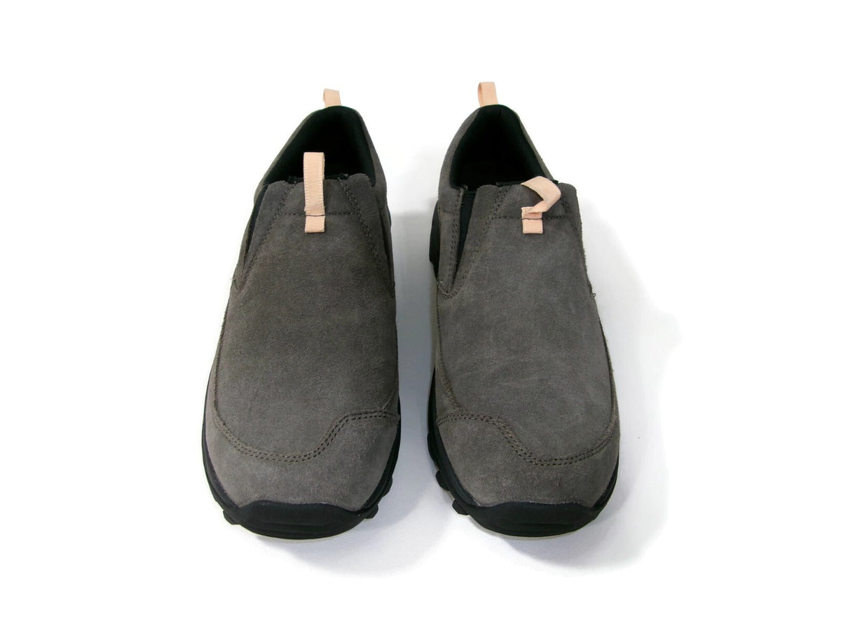 Merrell Womens Nessa Slip On Sneakers Shoes Size 11 Gray Suede Rugged Grip Sole