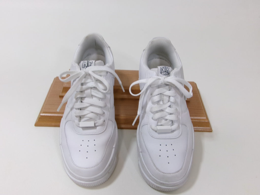 Womens Nike AirForce 1 AF1 Pixel Tripple White-BLACK-SAIL WOMENS US SIZE 8.5