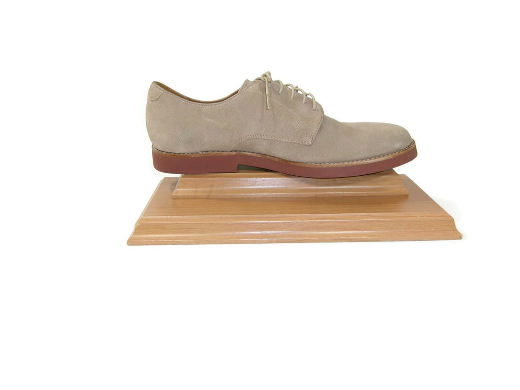 J. Crew Mens Amputee ONE SINGLE LEFT SHOE ONLY Taupe Beige Suede Oxford Size 12