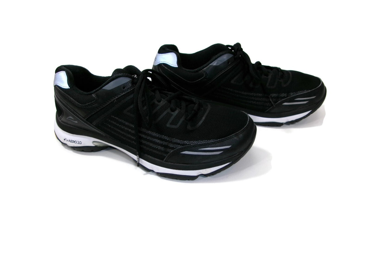 Abeo Pro System Mens Black Orthotic Sneakers Walking Shoes Size 10 W Wide
