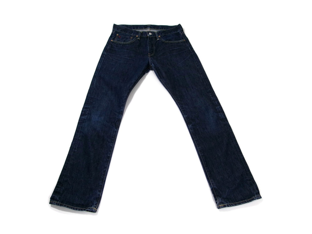 POLO RALPH LAUREN Mens Jeans Size 31/30 R66SD54 Denim Slim Straight Zip Fly