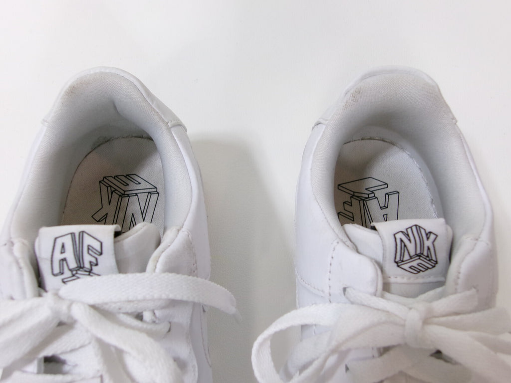Womens Nike AirForce 1 AF1 Pixel Tripple White-BLACK-SAIL WOMENS US SIZE 8.5