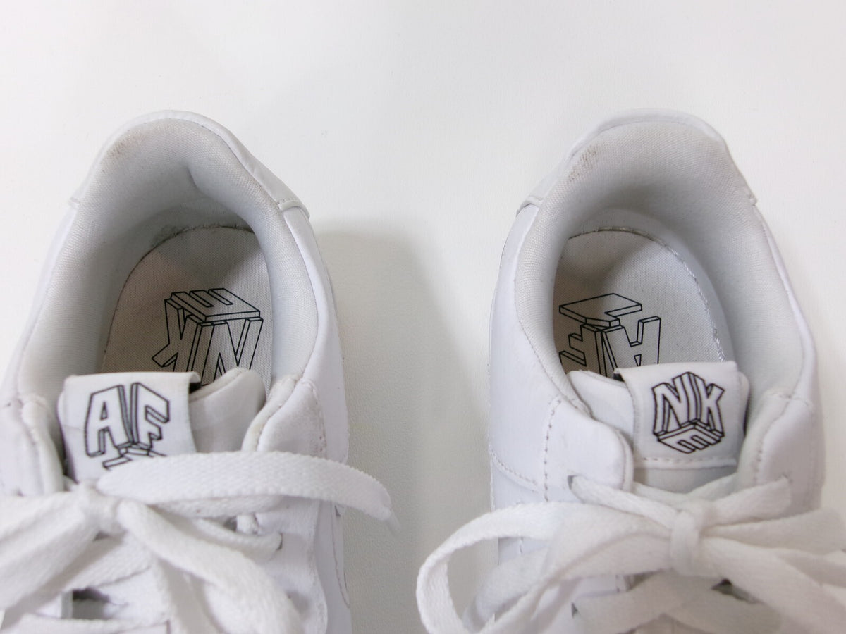 Womens Nike AirForce 1 AF1 Pixel Tripple White-BLACK-SAIL WOMENS US SIZE 8.5