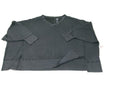 SO Womens Junior Plus Size 3X Oversized Waffle Knit V Neck 3/4 Sleeves GREY GRAY