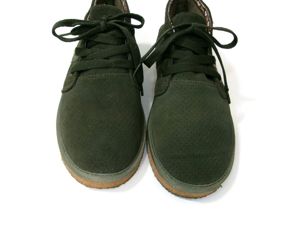PHAT FARM Pipeline Perforated Olive Green Mens Shoes  Boots Size 10 M Suede