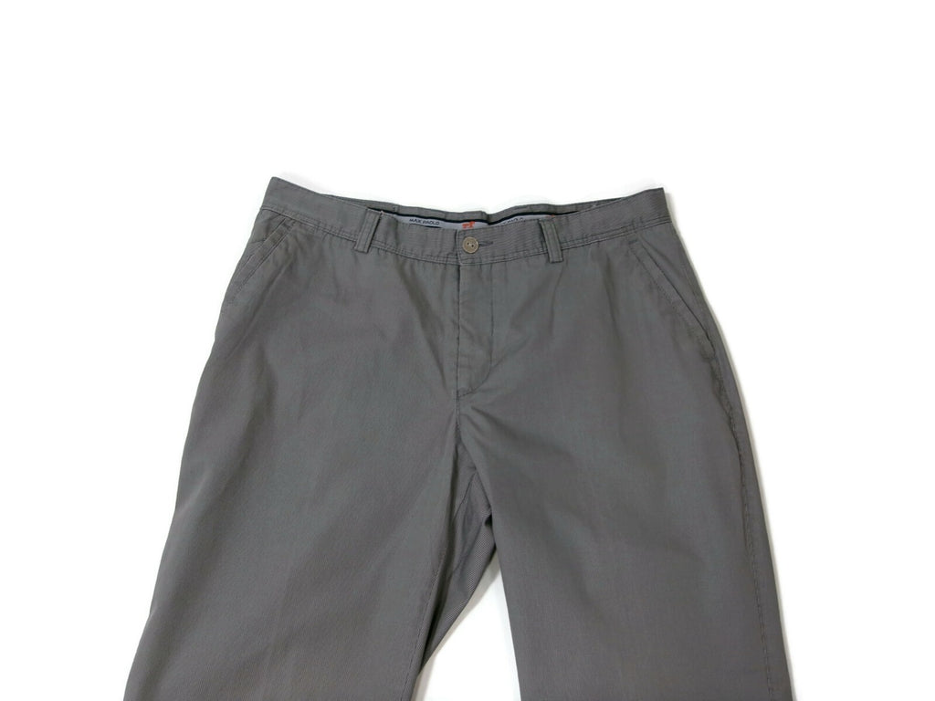 MAX PAOLO Mens  Designer Light Weight Neutral Pants US Size 38 Slim Euro Size 54