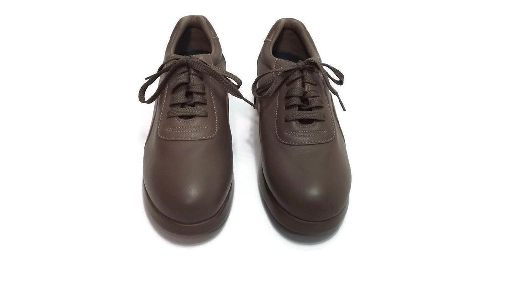 CANFIELD P W Minor Womens Comfort Shoes Size 7.5 M TAN Taupe Quality Leather