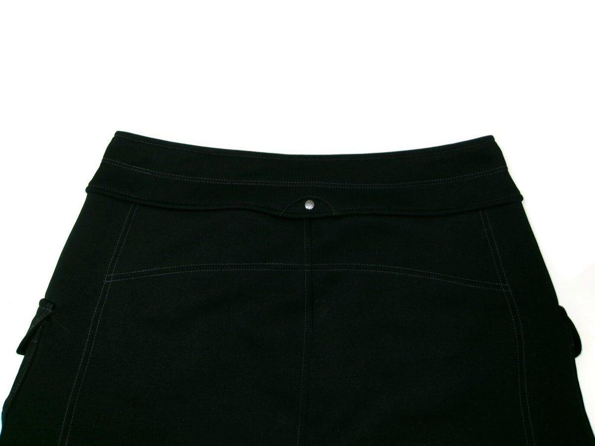 Womens Athleta Black Snowslide Fleece Lined Cargo Skirt Size S Small  Athletic