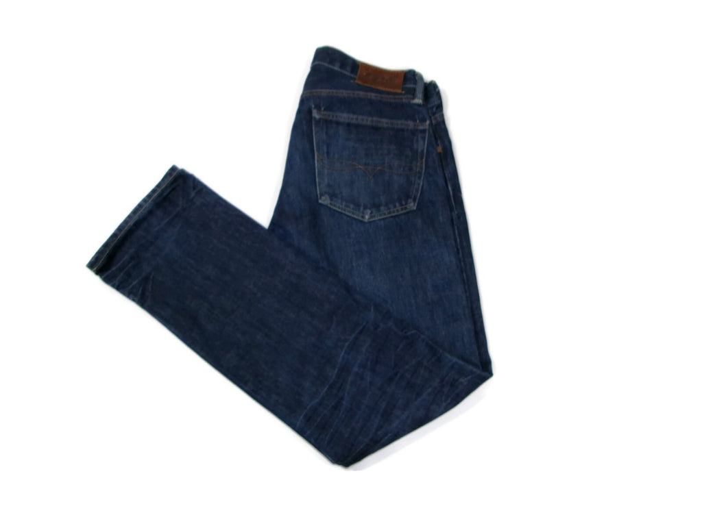POLO RALPH LAUREN Mens Jeans Size 31/30 R66SD54 Denim Slim Straight Zip Fly