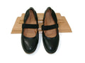 Lucky Brand Womens Walnen Shoes Size 8.5 M Mary Jane Ballet Flats Black Leather